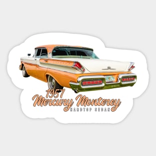 1957 Mercury Monterey Hardtop Sedan Sticker